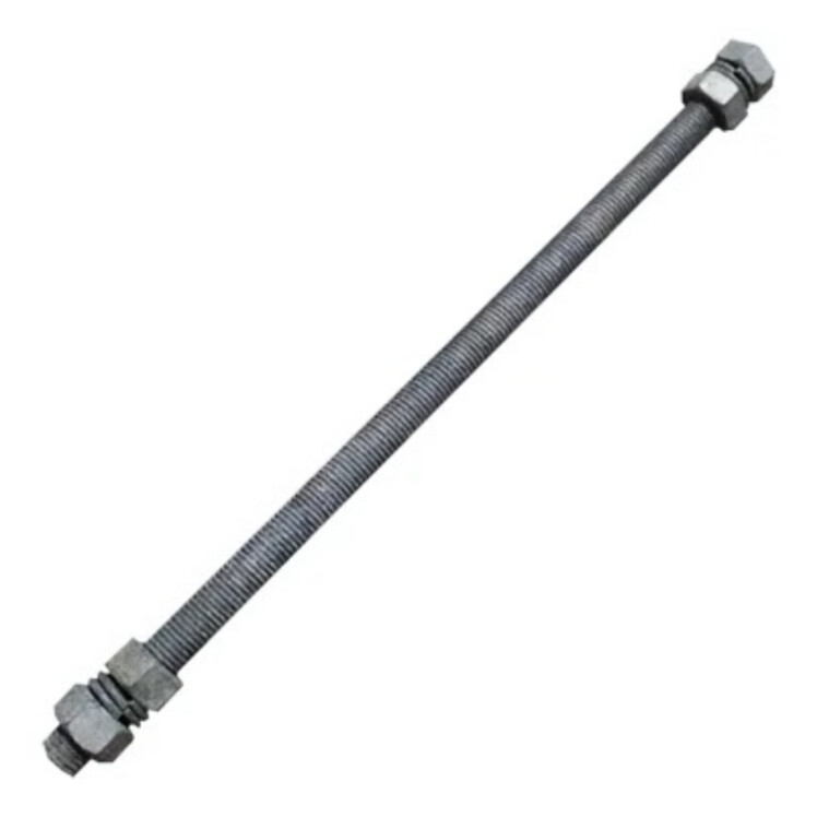 پیچ و مهره تمام رزوه 600*16میلیمتر شیلگان(p)