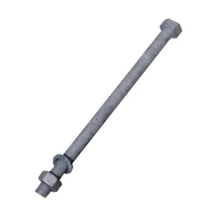 پیچ و مهره یکسر رزوه 250*16 میلیمتر(p)